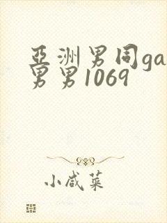 亚洲男同gay男男1069