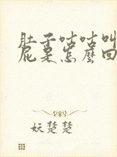 肚子咕咕叫爱放屁是怎么回事