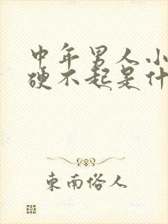 中年男人小弟弟硬不起是什么原因