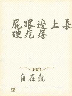 屁眼边上长了个硬疙瘩