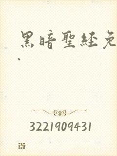 黑暗圣经免费看.