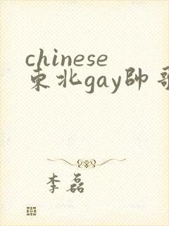 chinese东北gay帅哥