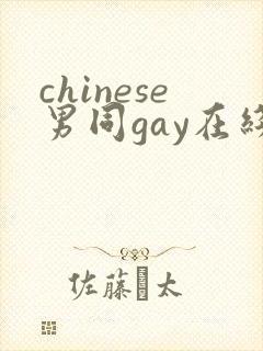 chinese男同gay在线封面