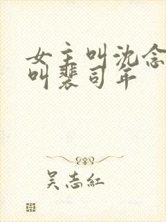 女主叫沈念男主叫裴司年