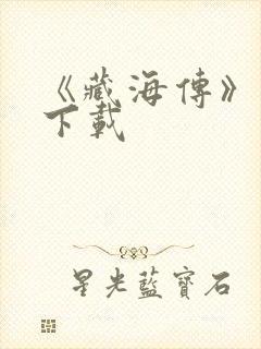 《藏海传》在线下载