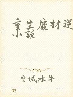 重生废材逆袭的小说