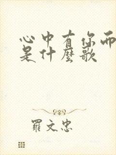 心中有你而美好是什么歌