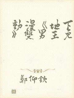 动漫《地下偶像》双男主免费观看网