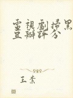 电视剧扫黑风暴豆瓣评分封面