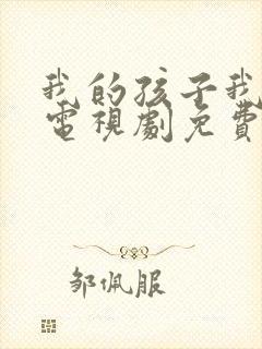 我的孩子我的家电视剧免费