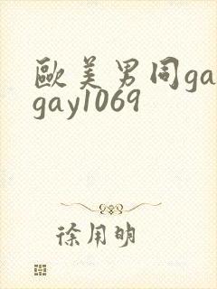 欧美男同gaygay1069
