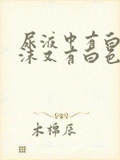 尿液中有白色泡沫又有白色沉淀物