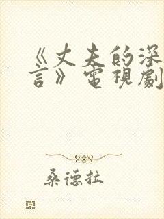 《丈夫的深情谎言》电视剧免费观看封面