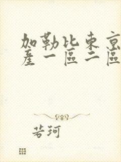 加勒比东京热国产一区二区