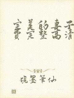 完美的妻子4免费完整高清电视剧在线看