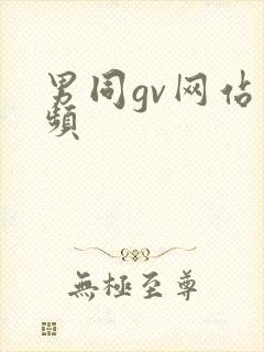 男同gv网站视频