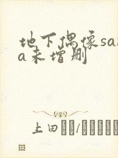 地下偶像sana未增删