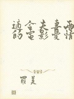 适合夫妻两人看的电影爱情日剧