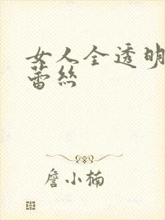 女人全透明内衣蕾丝