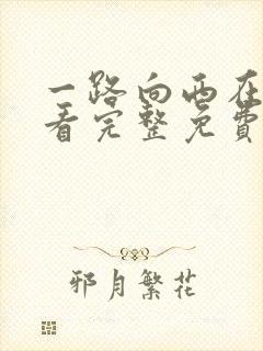 一路向西在线观看完整免费版电影