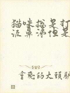 猫咪总是打喷嚏流鼻涕但是状态正常