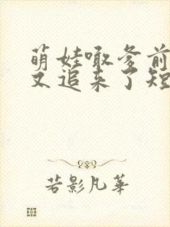 萌娃喊爹前夫他又追来了短剧