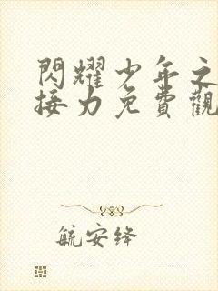 闪耀少年之空中接力免费观看高清