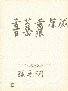 舌苔黄厚腻两边有齿痕