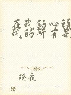 在我的心头你是我的所有是什么歌