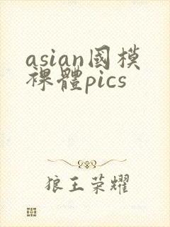 asian国模裸体pics封面