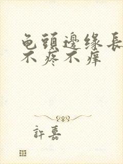 龟头边缘长疙瘩不疼不痒