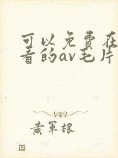 可以免费在线观看的av毛片封面
