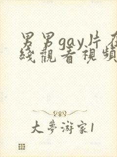 男男gay片在线观看视频