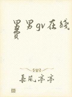 男男gv在线免费