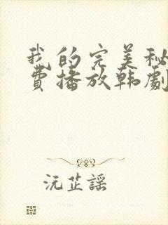 我的完美秘书免费播放韩剧