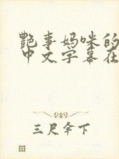 艳事妈咪的日记中文字幕在线观看