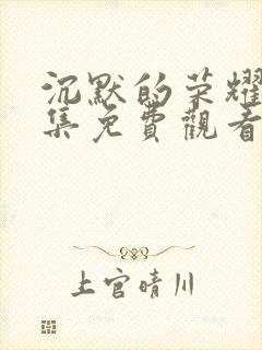 沉默的荣耀39集免费观看全集视频下载