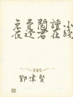 免费阅读小说此夜逢君在线阅读全文