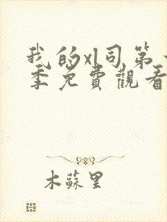 我的xl司第一季免费观看漫画