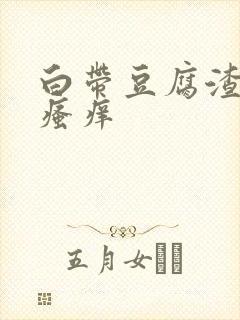 白带豆腐渣内阴瘙痒封面