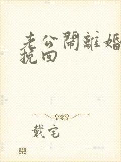 老公闹离婚怎样挽回封面