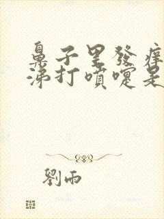 鼻子里发痒流鼻涕打喷嚏是怎么回事