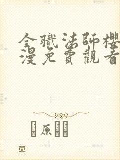 全职法师樱花动漫免费观看第六季