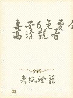 妻子6免费全集高清观看