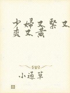 少妇又紧又色又爽又黄