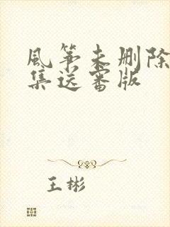 风筝未删除51集送审版