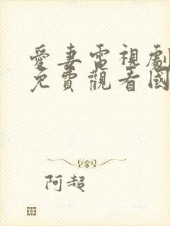 爱妻电视剧泰剧免费观看国语版