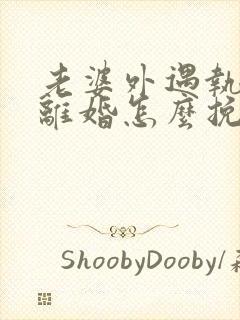 老婆外遇执意要离婚怎么挽回封面