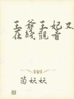 王爷王妃又跑了在线观看