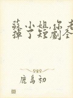 苏小姐,你老公掉了短剧全集播放